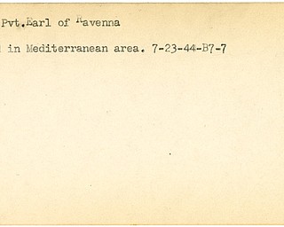 World War II, Vindicator, Earl Partin, Ravenna, wounded, Mediterranean, 1944