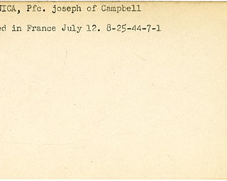 World War II, Vindicator, Joseph Latronica, Campbell, wounded, France, 1944