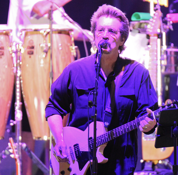 William D. Lewis The Vindicator  Michael Stanley performs during a concert 7-28-19 at Youngstown Amphitheater.