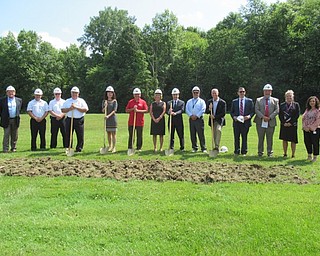 Fire Tower and Training Facility.Fire officials, MCCTC board members and local representatives gathered at the ground breaking ceremony for the school's Fire Tower and Training Facility July 9.