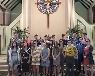 Neighbors | Submitted.Student participants of the Mahoning Valley Ulster Project worshipped one Sunday at St. Rose's Catholic Church in Girard.