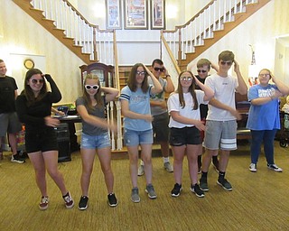 Neighbors | Jessica Harker.American teenagers performed their own version of the evolution of dance at a talent show July 17 for residents of Poland Sunrise Senior Living.