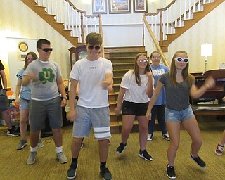 Neighbors | Jessica Harker.American teenagers participating in the Ulster Project performed the evoluntion of dance for community members at Poland Sunrise Senior Living July 17.