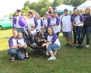 Neighbors | Jessica Harker .The family of Harper Dravet was present at the Cars in the Park Show at Boardman Park where the Olde Car Club organized the show to raise money for Dravet.