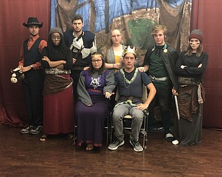Neighbors | Submitted.A group of local teenagers visited the Canfield library to perform and celebrate the ancient myths of Norse culture on July 23. The group is pictured in costume for a performance of "Legends of Asgard."
