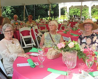 Neighbors | Jessica Harker .Community members enjoyed a dinner catered by Kravitz Deli July 26 at Fellows Riverside Garden for the annual Garden Party fundraiser.