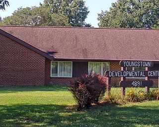 Shown here is one building on the 35-acre Youngstown Developmental Center campus along County Line Road in Mineral Ridge, which was shuttered in June 2017. Mahoning County officials on Monday unveiled plans to put partnering health providers in the facility and step up programming.

