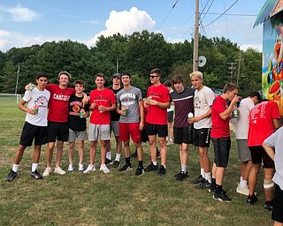 Neighbors | Submitted.Members of the Canfield High School boys basketball teams gathered at the Canfield Boys Basketball Boosters Community Cookout to enjoy some time with each other and members of the community on Aug. 20.