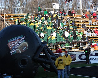 Band seen supporting the Team