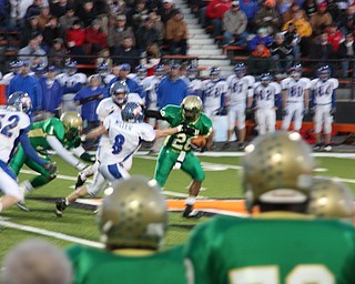 Jones Stiff Arms other Team Member