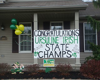 Congratulations Ursuline Irish State Champs!