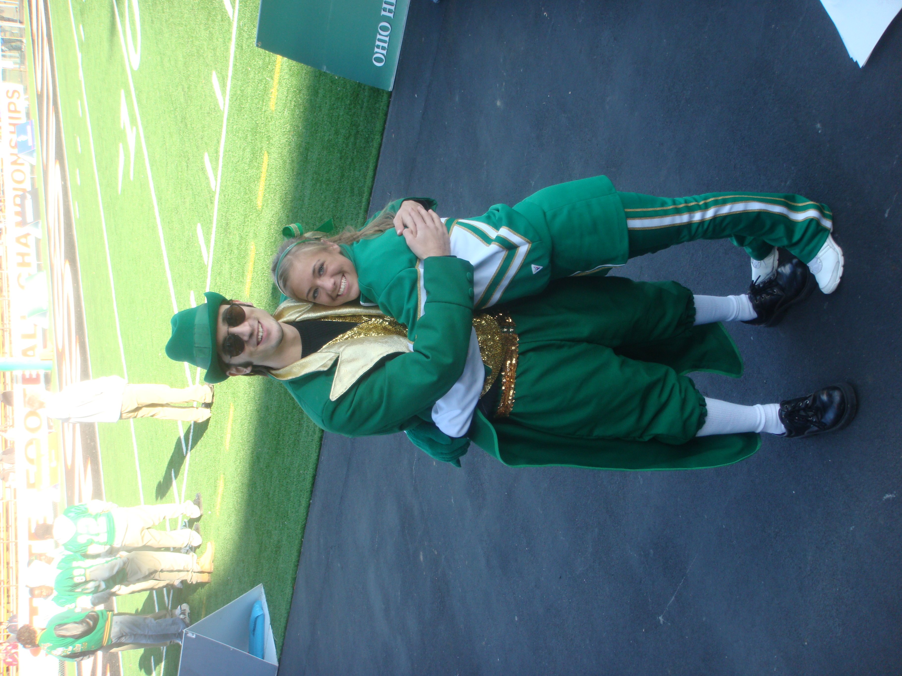 Team Spirit at our last foootball game!