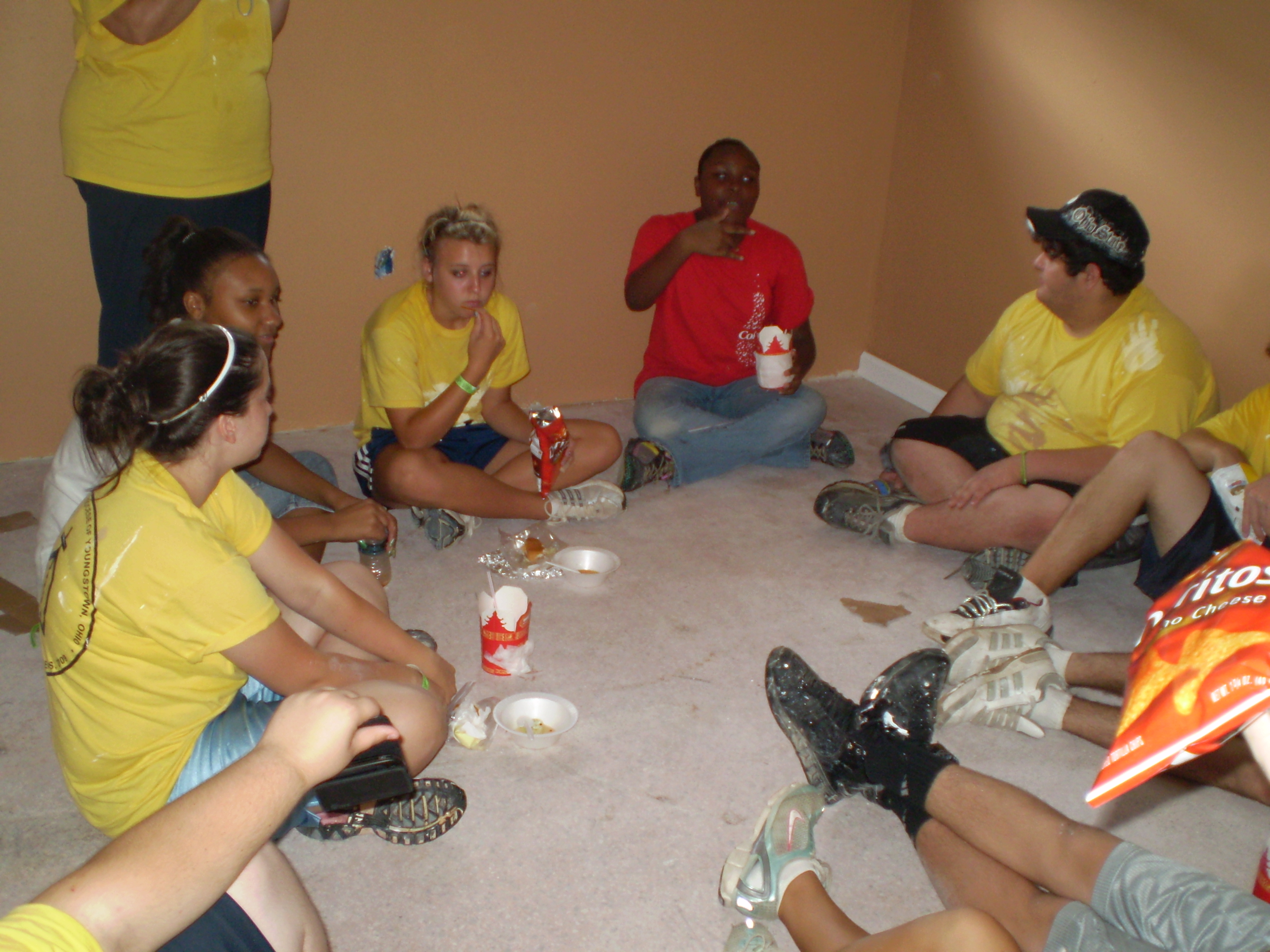 Final Lunch in Brittneys room