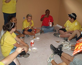 Final Lunch in Brittneys room