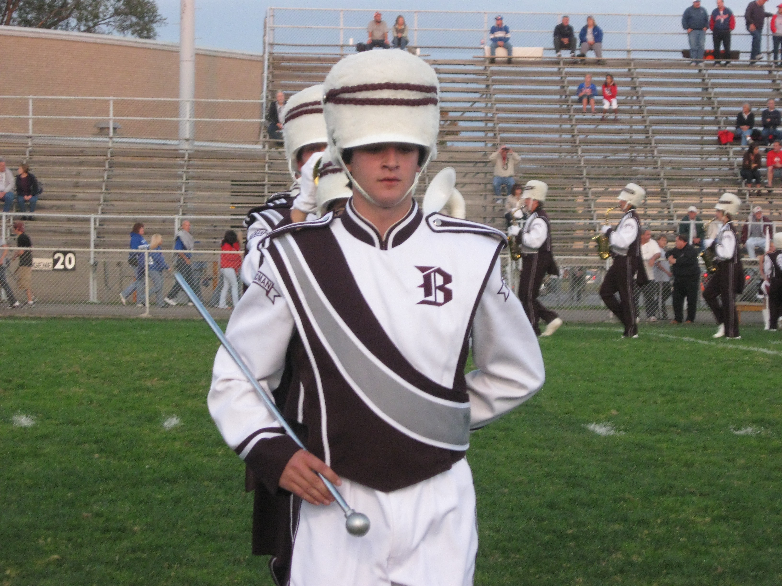 BSMB Drum Major - Senior Ben Howard