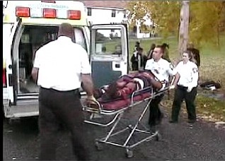 Fireman shot on East side