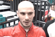 A lighter moment with Kelly Pavlik