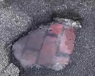 Potholes on Glenwood