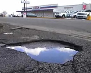 Potholes at South and Marmion