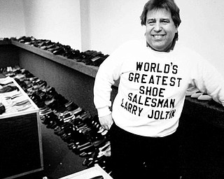 Larry Joltin Shoe Sales Champ