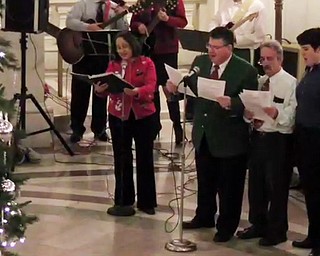 Christmas Sing Mahoning County Court House