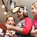 Elementary students at Kontinuous Jams Music in Boardman.