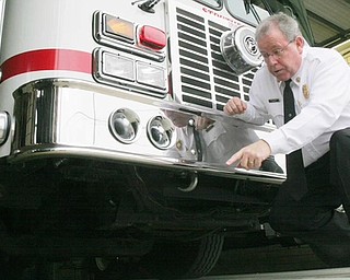 Struthers Fire Chief Harold Milligan