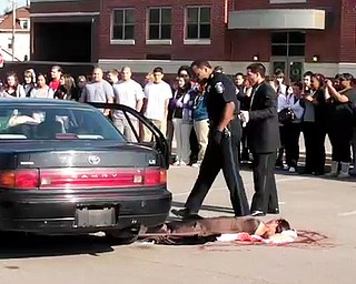 New Castle High School Mock Crash