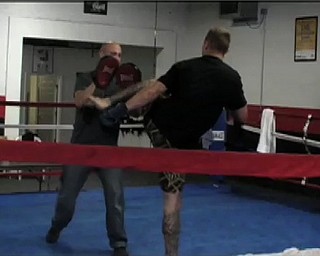 'Cowboy' Cerrone works out in Youngstown