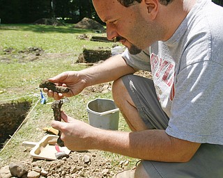 Archaelogical Dig in Canfield