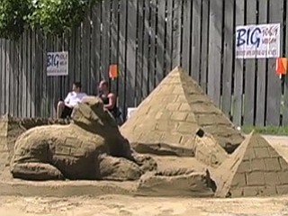 Sunfest Sand Sculptures