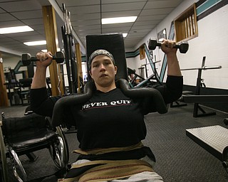 Paraolympic weight lifter