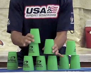 Cup Stacking Champion