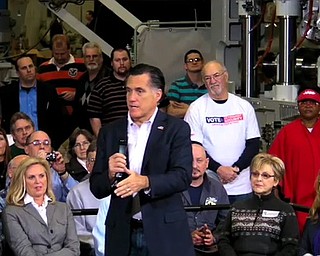 Romney Visits Youngstown