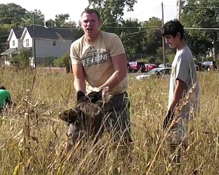 FOOTBALL PLAYERS AT WORK