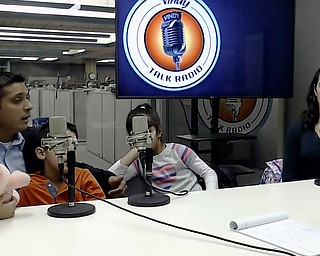 Krish Mohip and Family Visits Vindy Radio