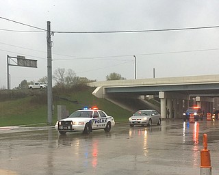Police processional for fallen Girard officer