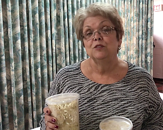 Haluski sale at St. John the Baptist Catholic Church