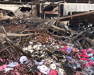 Salem China Company fire