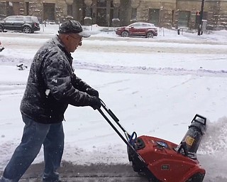 Getting rid of the snow Getting rid of the snow