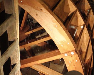 New Water Wheel at Lanterman's Mill Up and Running New Water Wheel at Lanterman's Mill Up and Running