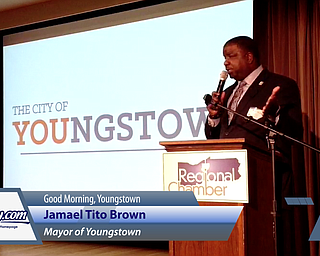 Mayor Jamael Tito Brown Speaks at Good Morning Youngstown Mayor Jamael Tito Brown Speaks at Good Morning Youngstown