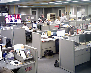 Election night at The Vindicator Election night at The Vindicator