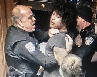 Niles Courtroom Scuffle